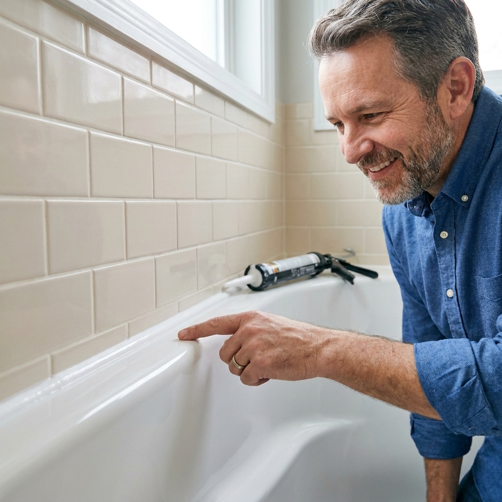 Caulk vs. Silicone for Bathroom Repairs