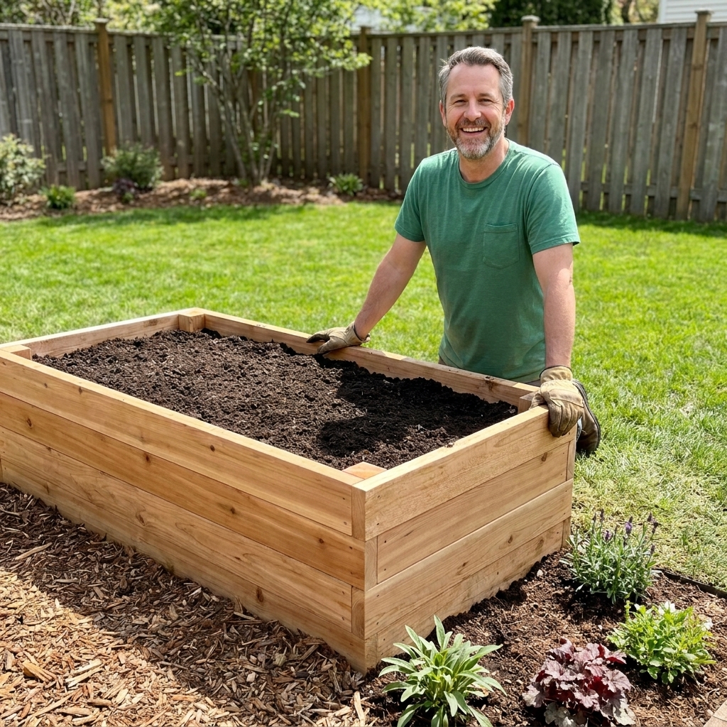 Inexpensive Raised Garden Bed That Lasts