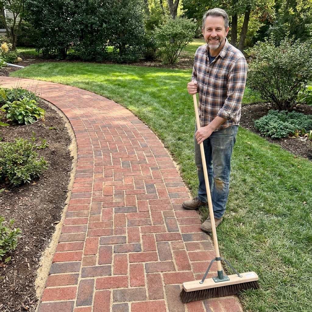 How to Lay a Sand-Set Paver Walkway