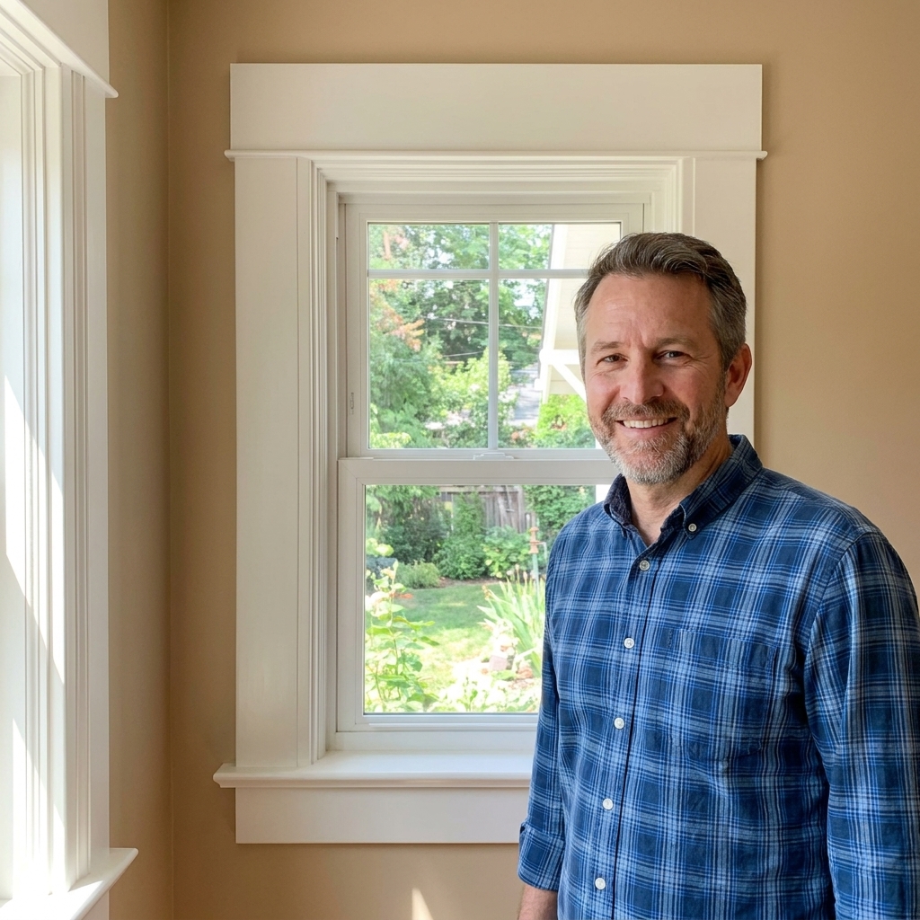 Custom Interior Window Trim (Craftsman Style)
