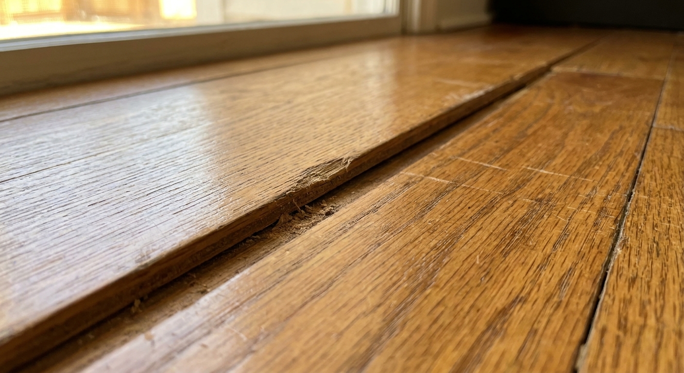 Silence Squeaky Hardwood Floors