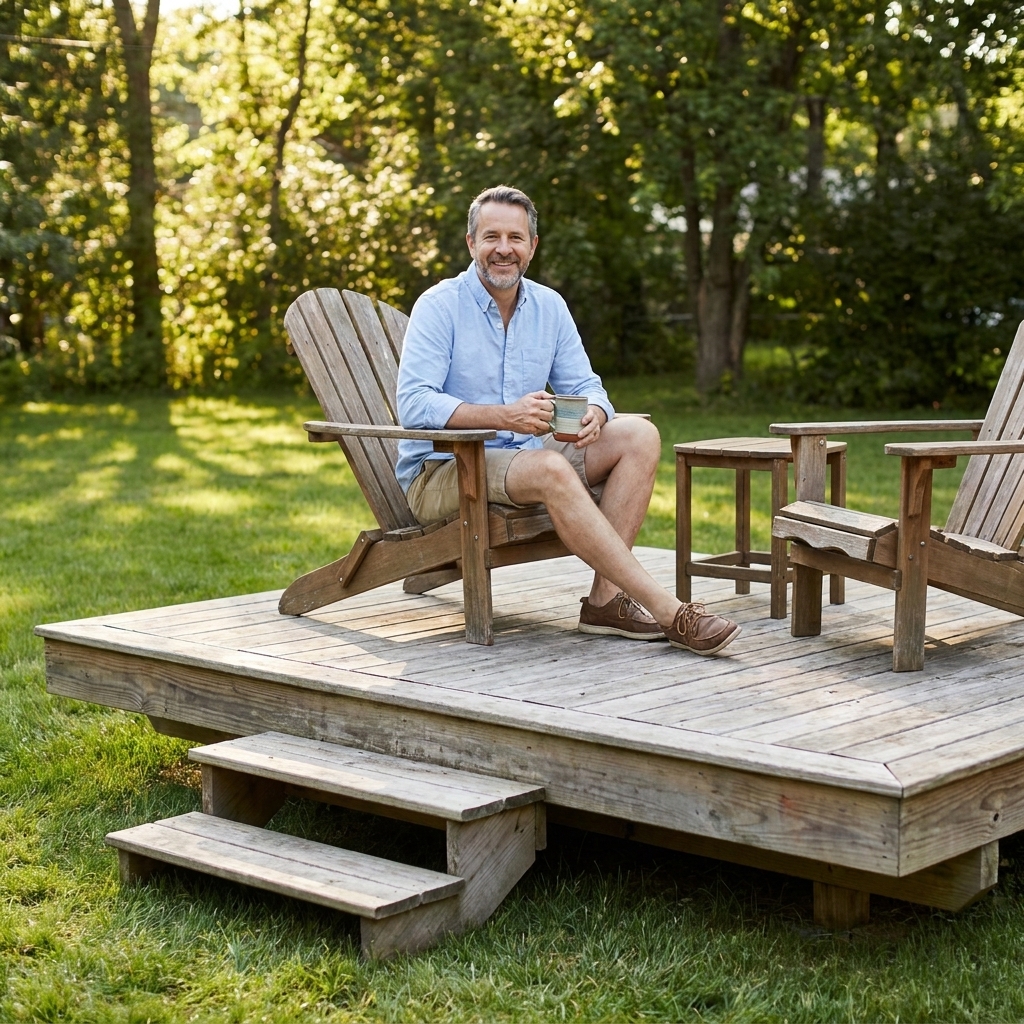 Build a Floating Deck in a Weekend