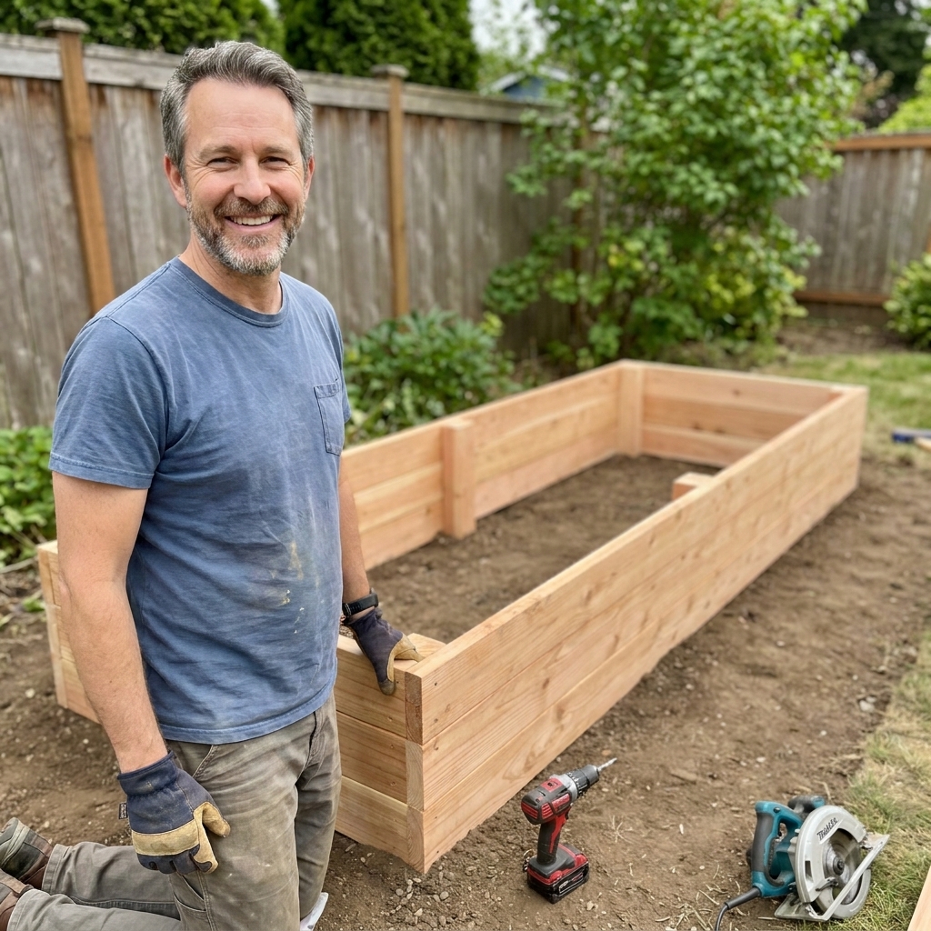 DIY Raised Garden Beds on a Budget