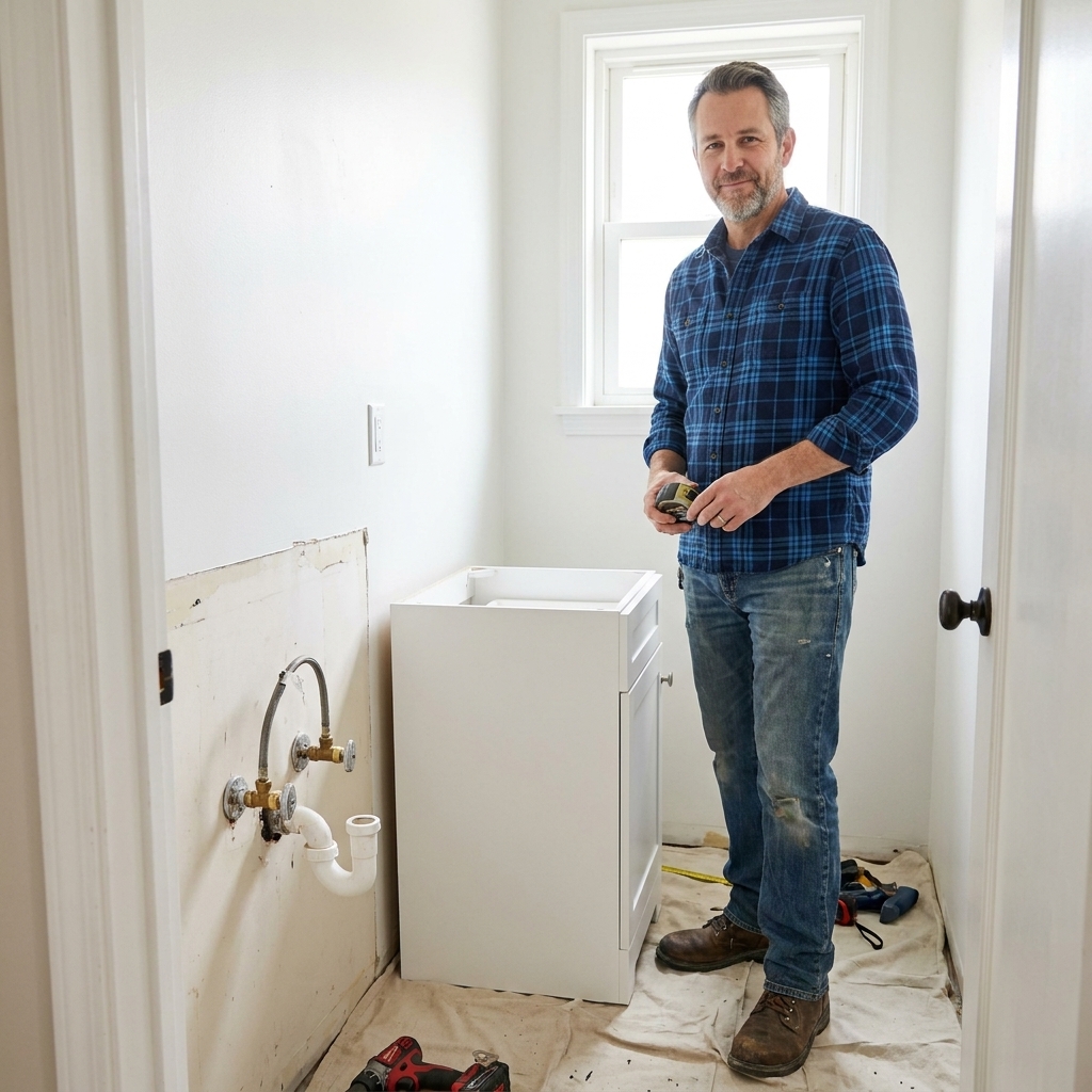 Remodel a Small Powder Room on a Weekend Budget